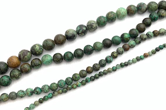 African Turquoise Bead Strand