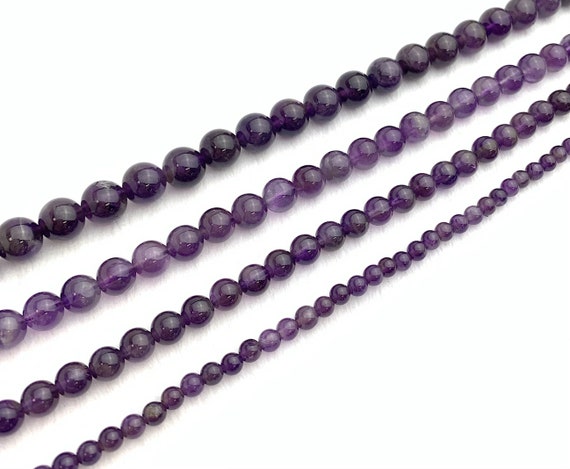 Amethyst Bead Strand Sku#M2874