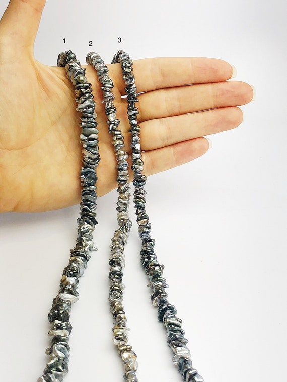 Keshi Tahitian Pearl Strands (343 No. 1-3)
