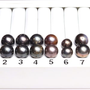 Paired Tahitian Pearl Matched Sets (12-13mm), Pick Your Pearls (PLP072)