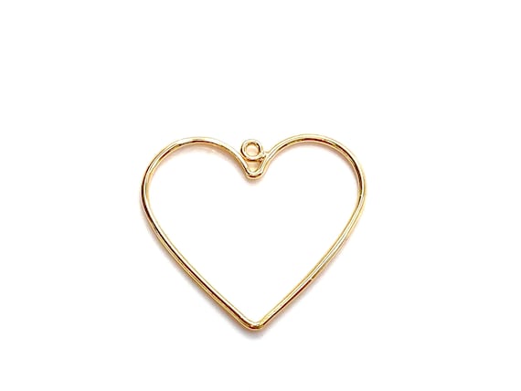 14k gold filled small heart , Sku#4500091999