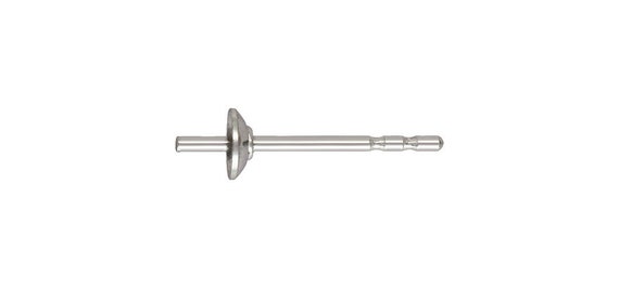 Pearl Cup 3.0mm w/DN Post, Sterling Silver. Made in USA. #5005981