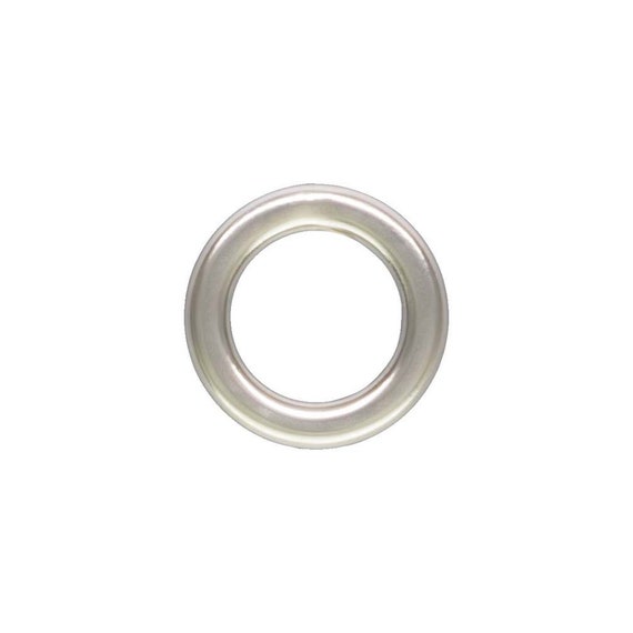 Jump Ring 23.5ga .022x.120" (0.55x3.0mm) Sterling Silver. Made in USA. #5004417C