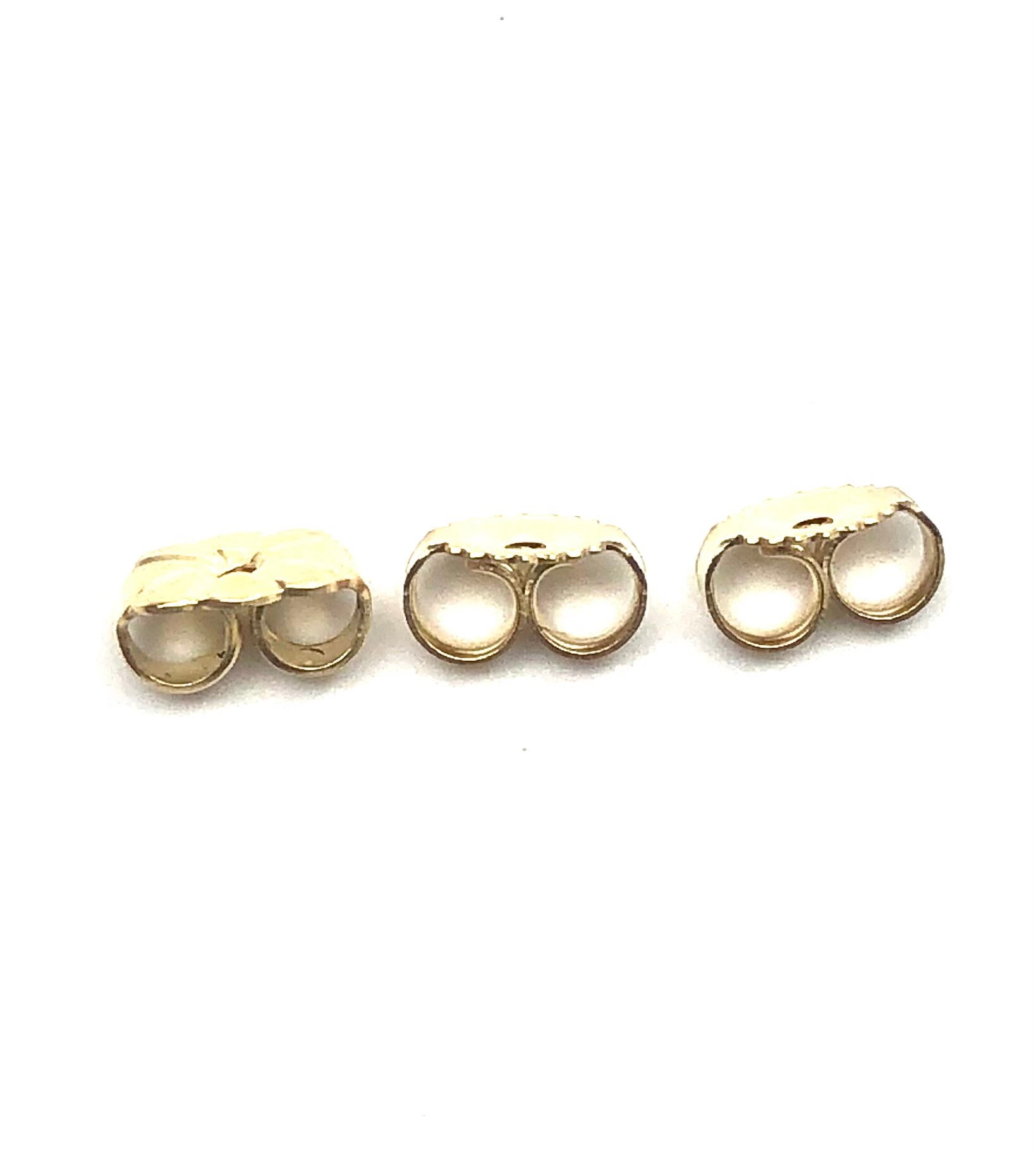 14K Solid Yellow Gold Earring Backing, SKU 11-27-1810 