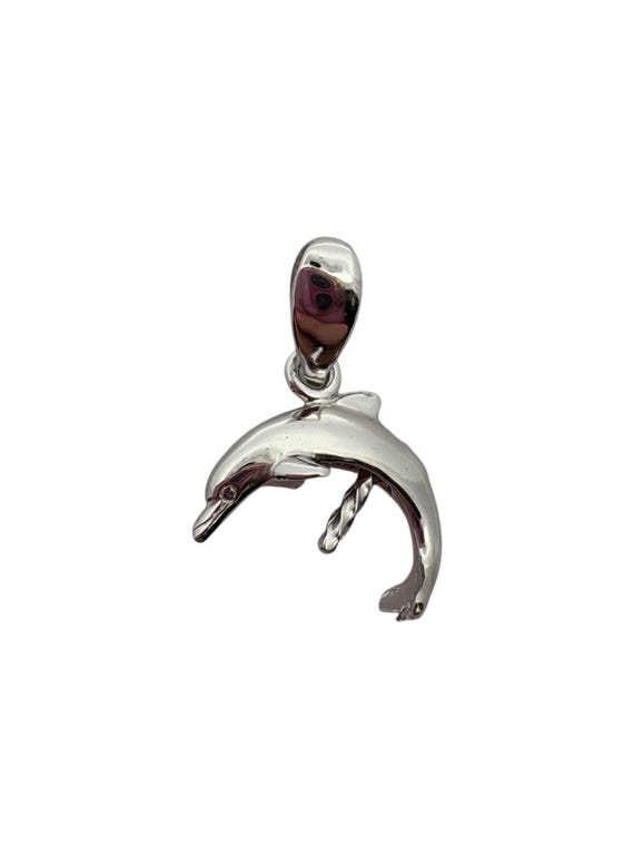 14K solid white gold  bail, SKU# TP-049