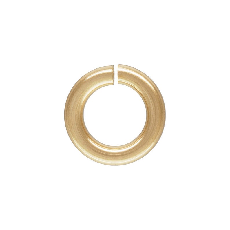 Made in USA Jump Ring C/&L 18ga #4004521 1.0x5.0mm 14k gold filled