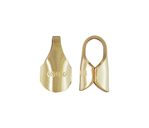3.0mm ID Round Endcap, 14k gold filled. Made in USA. #4002930