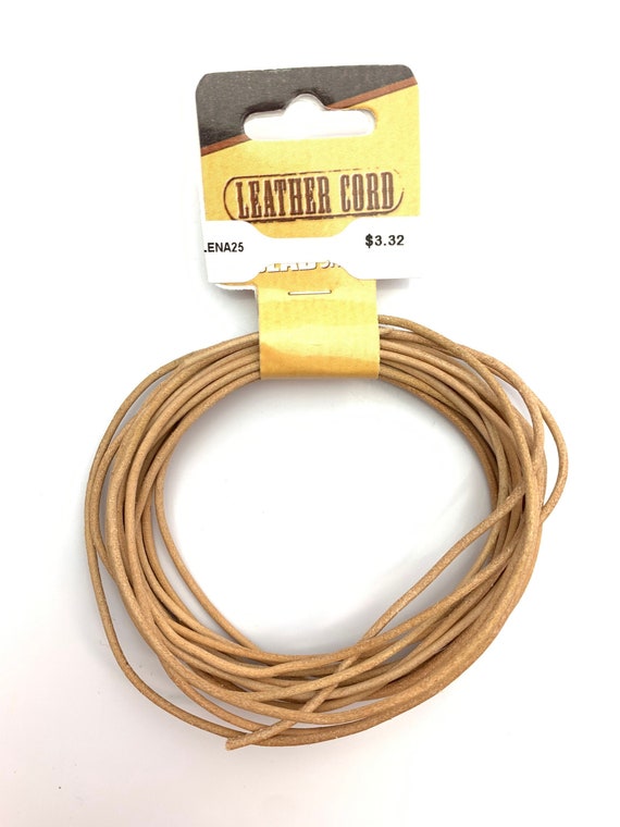 Natural Leather Cord