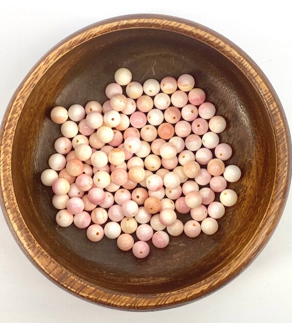 Conch Shell Circle Beads, Sku#M632