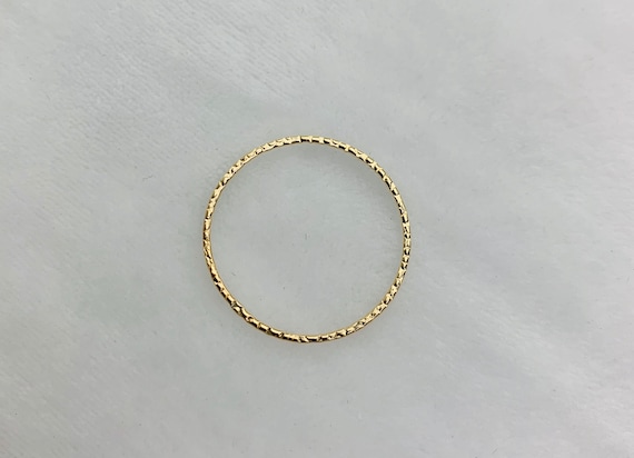 25mm Round Ring 14k Gold Filled
