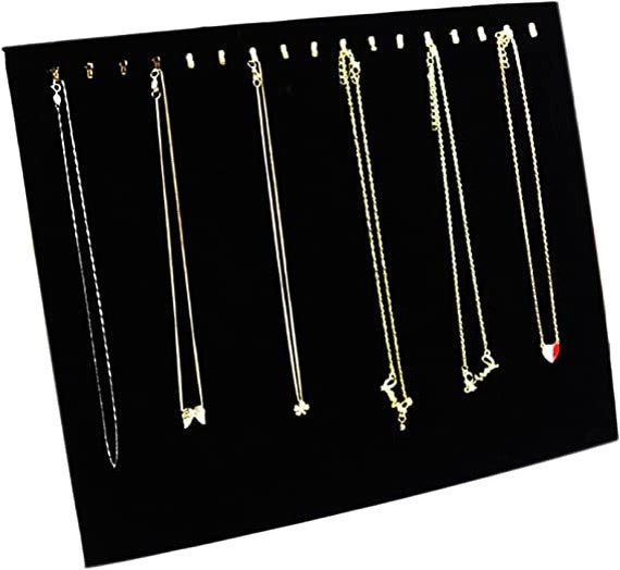 Necklace Slatwall Display w/ Hooks