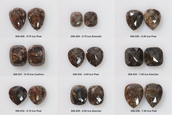 Natural Diamonds, Choose  (DIA-028 to 036)