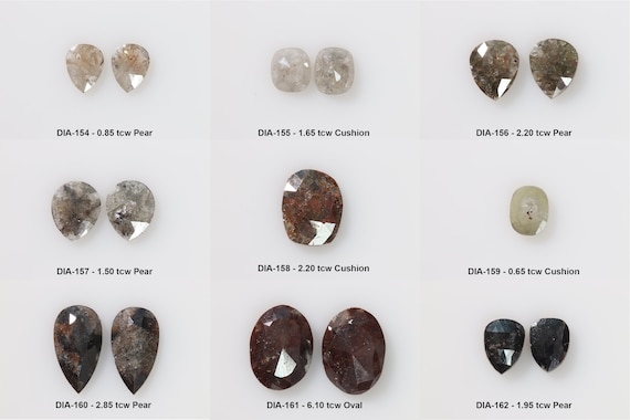 Natural Diamonds, Choose  (DIA-154 to 162)