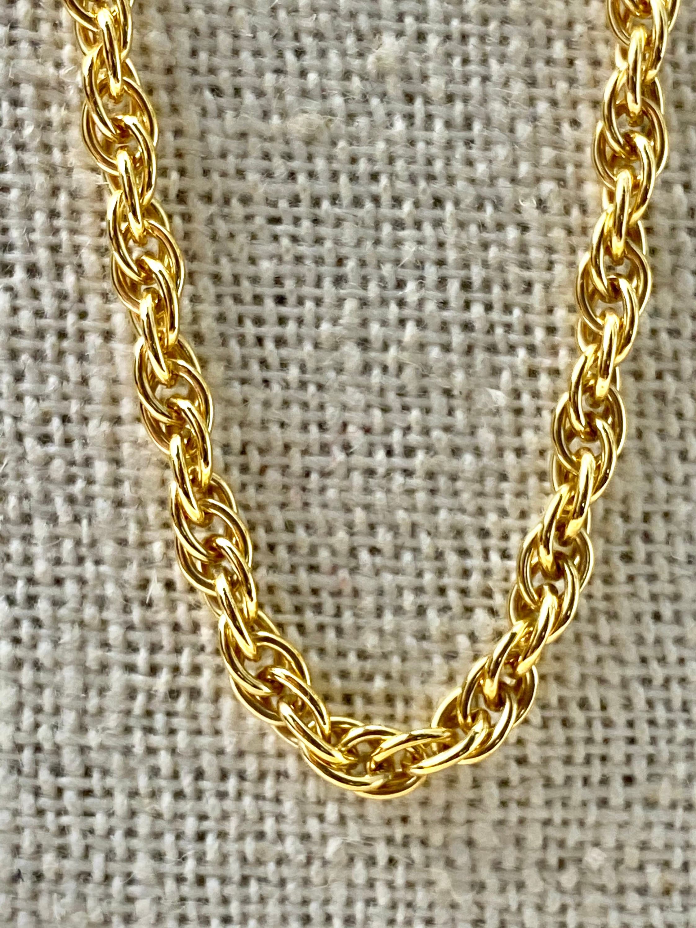 26 and 25 14KGF double rope chain 14K gold filled SKU 25 | Etsy