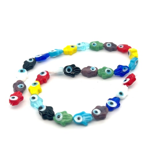 Hamsa beads, SKU#M3174