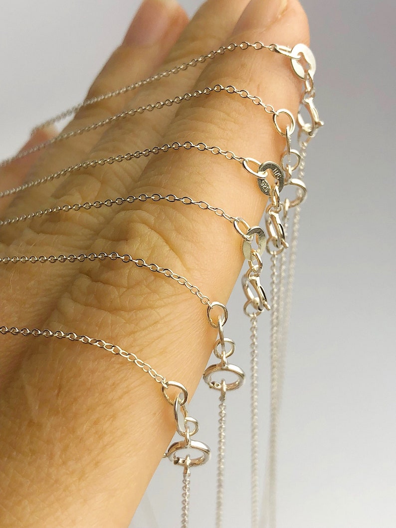 20 925 Sterling Silver Anti Tarnish Alloy 1mm Round Etsy