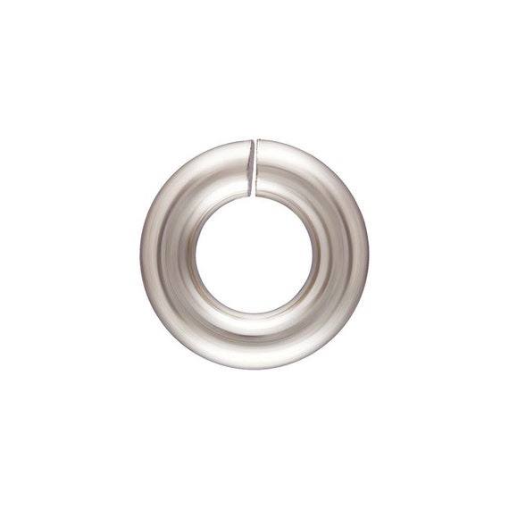 Jump Ring C&L 20.5ga (0.76x3.0mm), Sterling Silver. Made in USA. #5004455
