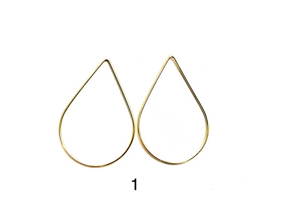 Teardrop Shape Wire 14k Gold Filled