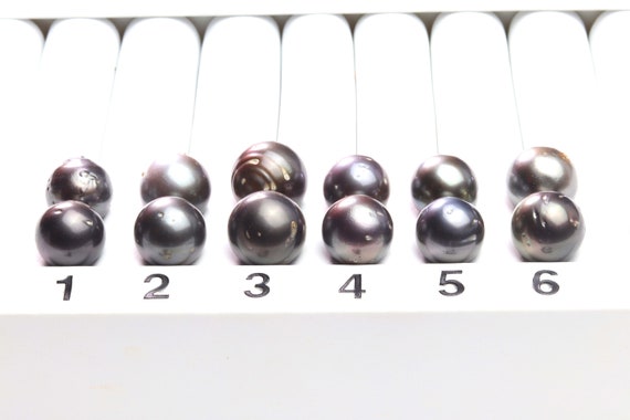 Paired Tahitian Pearl Matched Sets (11-13mm), Pick Your Pearls! (PLP035)
