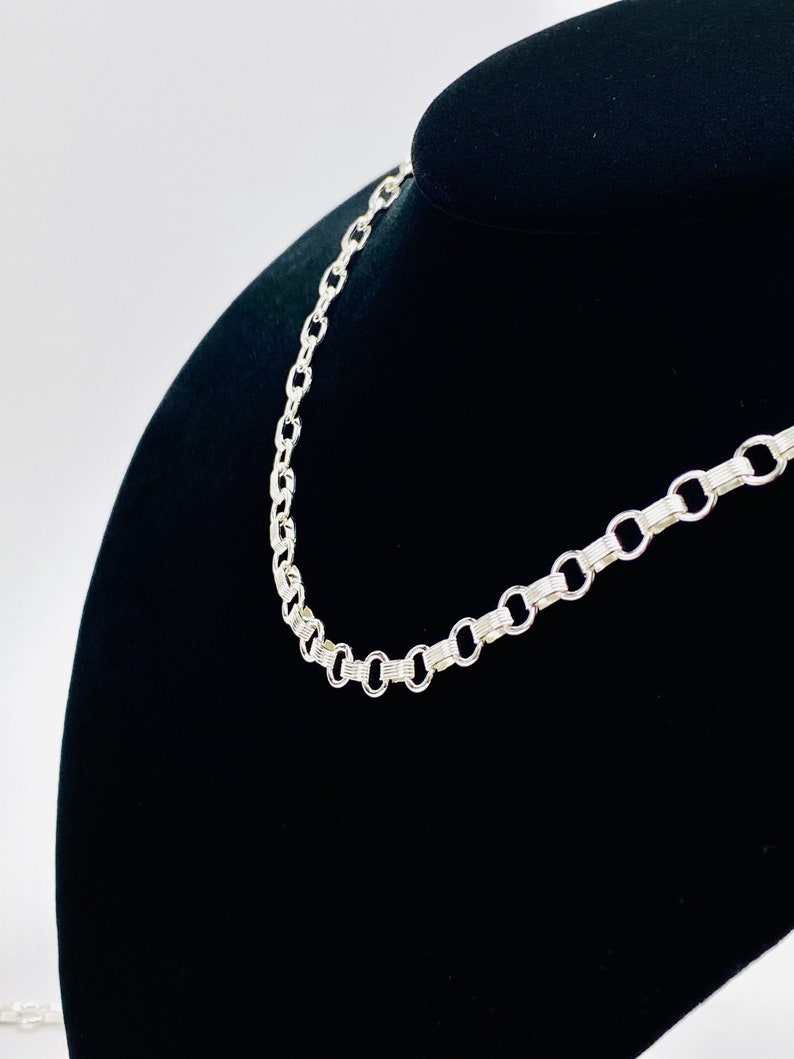 Sterling Silver 6.4mm Bracelet Chain Sku# Sm183