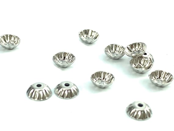 14K White Gold 5mm Pendant Cup, Sku#12-54-112/CP