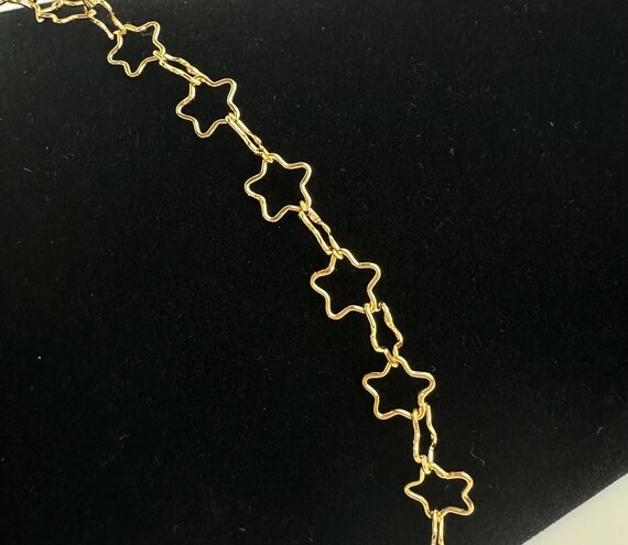 7.99mm Star Chain, Per Foot, 14K Gold Filled