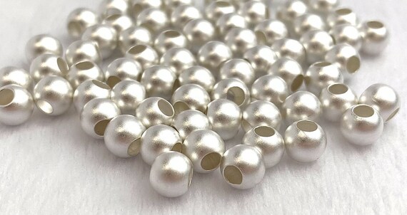 5mm Sandblast Bead w/2.2mm Hole