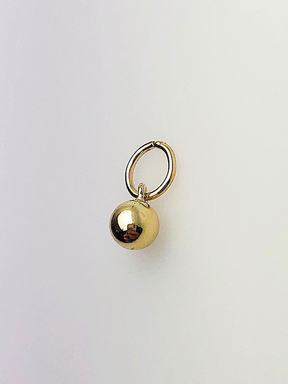 14K Gold Fill 4.0mm Ball Drop w/Extra Ring, Made in USA - 4008204R