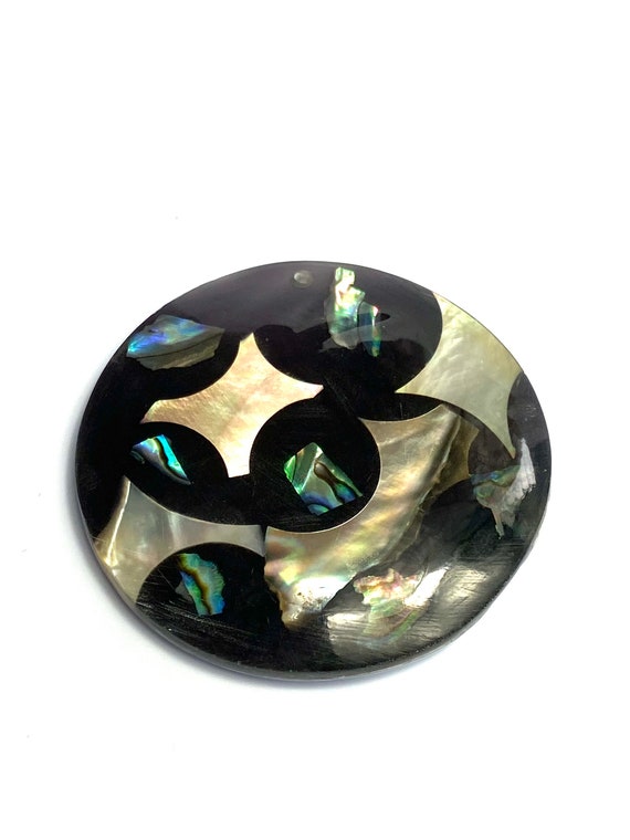 Abalone mother of pearl bead, SKU# M825