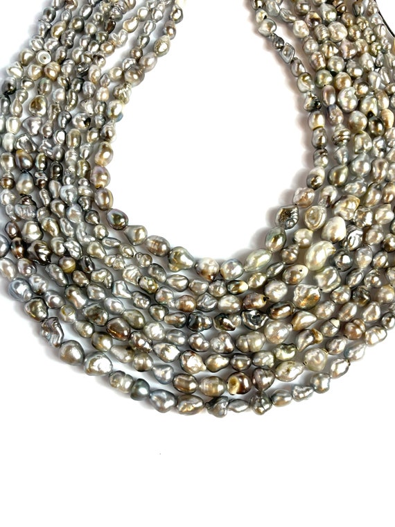 Stunning tahitian Keshi strands, SKU# 3027
