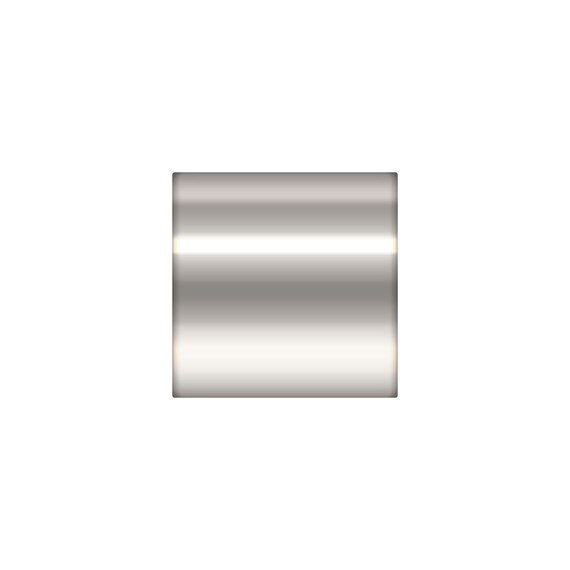 4.0x4.0mm (3.5mm ID) Cut Tube, Sterling Silver. Made in USA. #500154