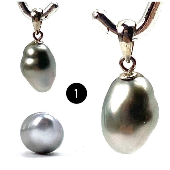 Tahitian Keshi pendant, SKU# 11155