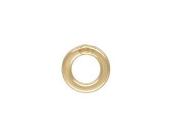 22ga .64x3mm Closed Jump Ring, 14k Gold Filled, Sterling Silver, Sku#4004425C