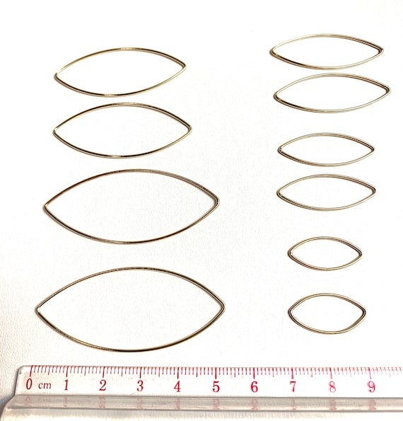 Kite Shaped Earring Finding 14k Gold Filled