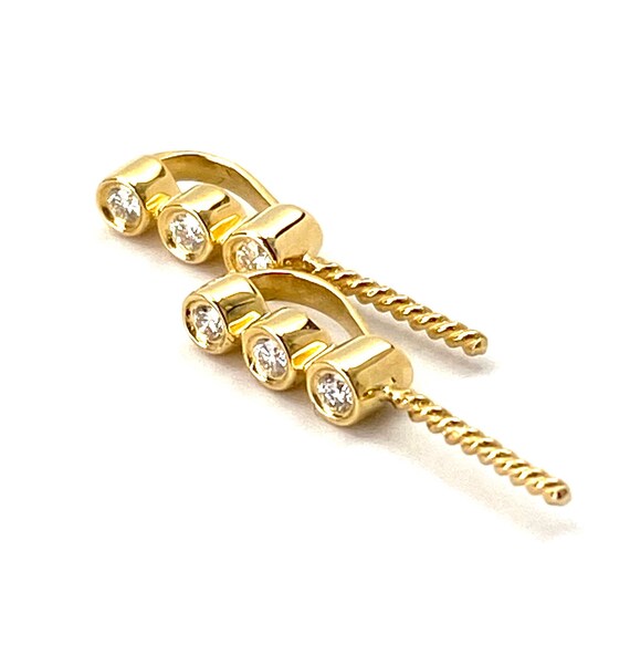18KY yellow gold bail , SKU# 20039-18K