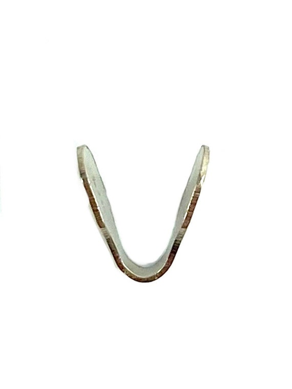 14K Solid White Gold 3mm End Cap, Sku#WG4.962