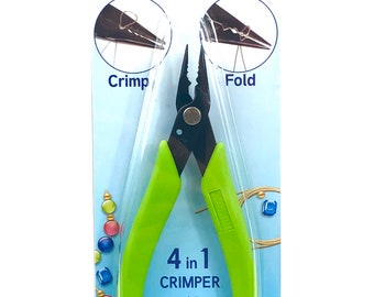 4 in 1 crimper with chain nose pliers , SKU #494
