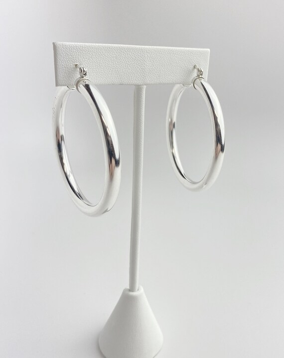 Sterling Silver Hoop Earrings