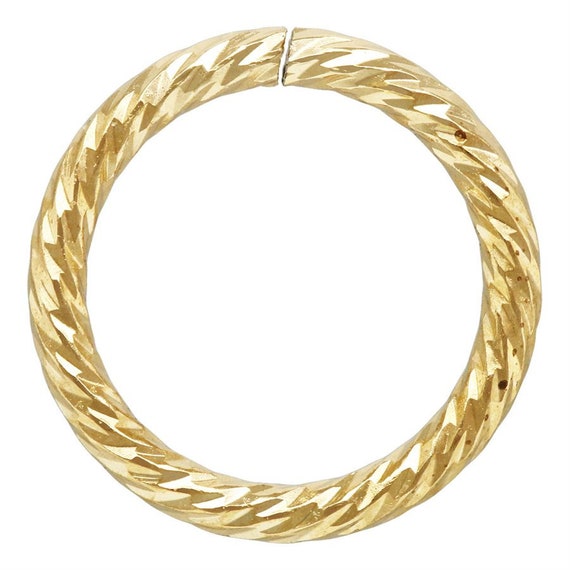 Open Sparkle Jump Ring 0.89x7.8mm, 14k Gold Filled, #40045201P1