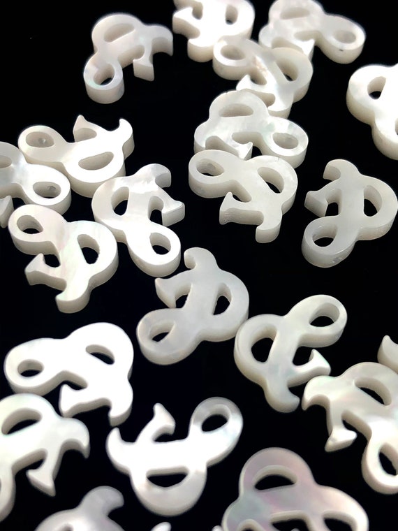 White South Sea Mother Of Pearl Beads Sku#M606