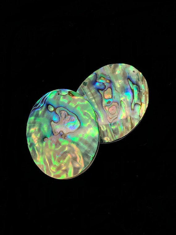 Abalone Mother Of Pearl Oval Beads Sku#M804