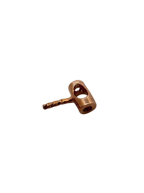 14K solid Rose Gold bail, SKU# TP-213CZ