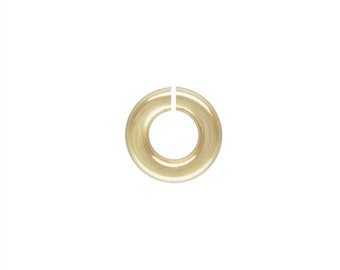 20.5ga 0.76x3mm Open Jump Ring, 14k Gold Filled, 14k Rose Gold Filled, Sterling Silver, Sku#4004455