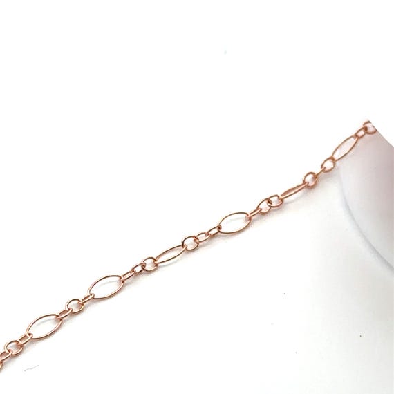 Rose gold filled 2.4mm Small Fancy Chain, SKU#17SM801F