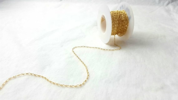Figaro Link Gold Filled Chain