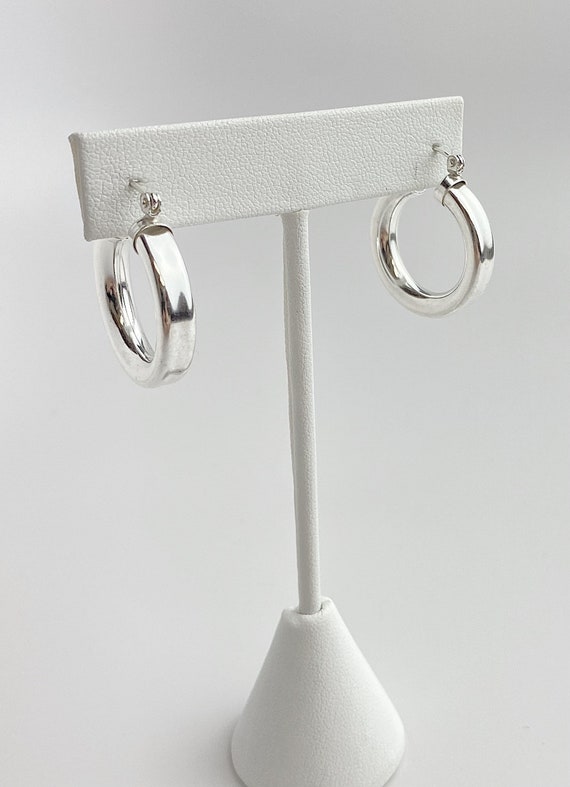 Sterling Silver Hoop Earrings