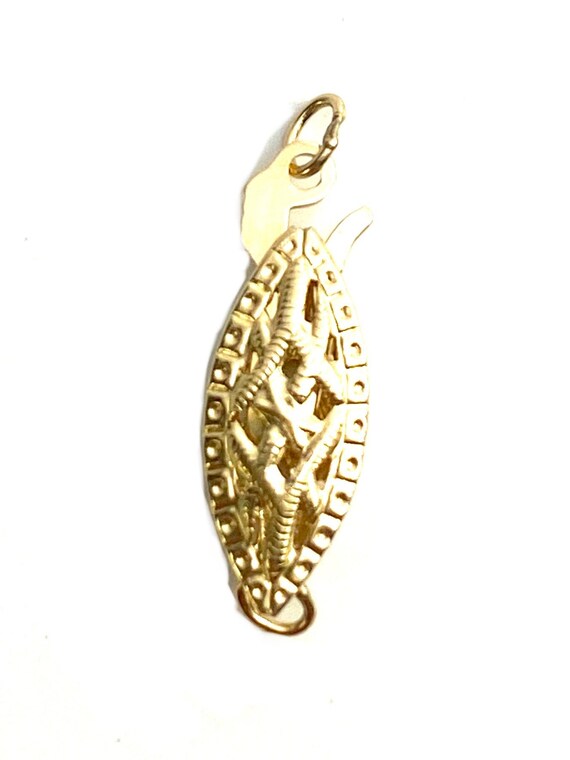 14K Solid Gold Clasp, Sku#11-17-830