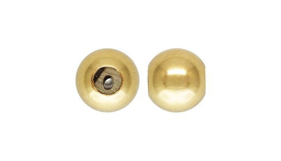4.0mm Bead (0.5mm Silicone), 14k gold filled. Made in USA. #40047401L