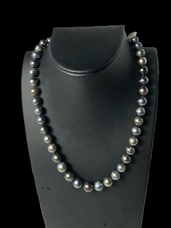 Tahitian Pearl Necklace W/ 14KGF and 