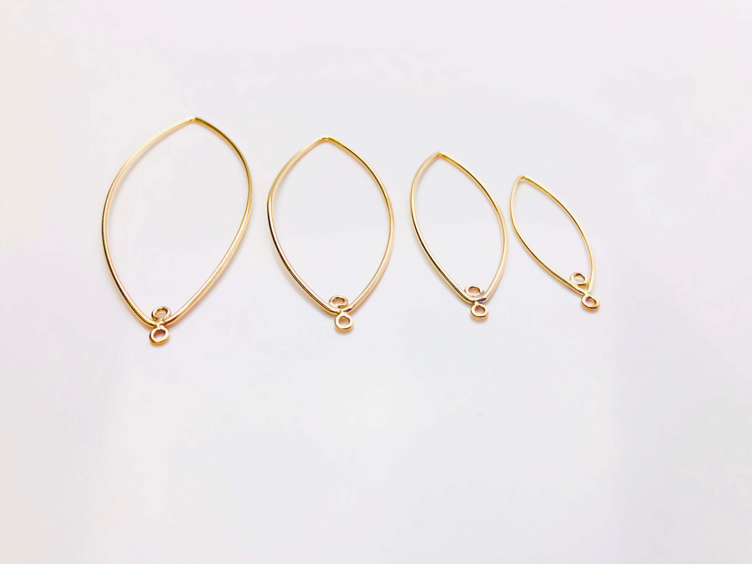 Beautiful 14kgf “ Leaf “ Shaped Wire , 14K Gold Filled , Sku Beautiful 14kgf “ Leaf “ Shaped Wire , 14K Gold Filled , Sku